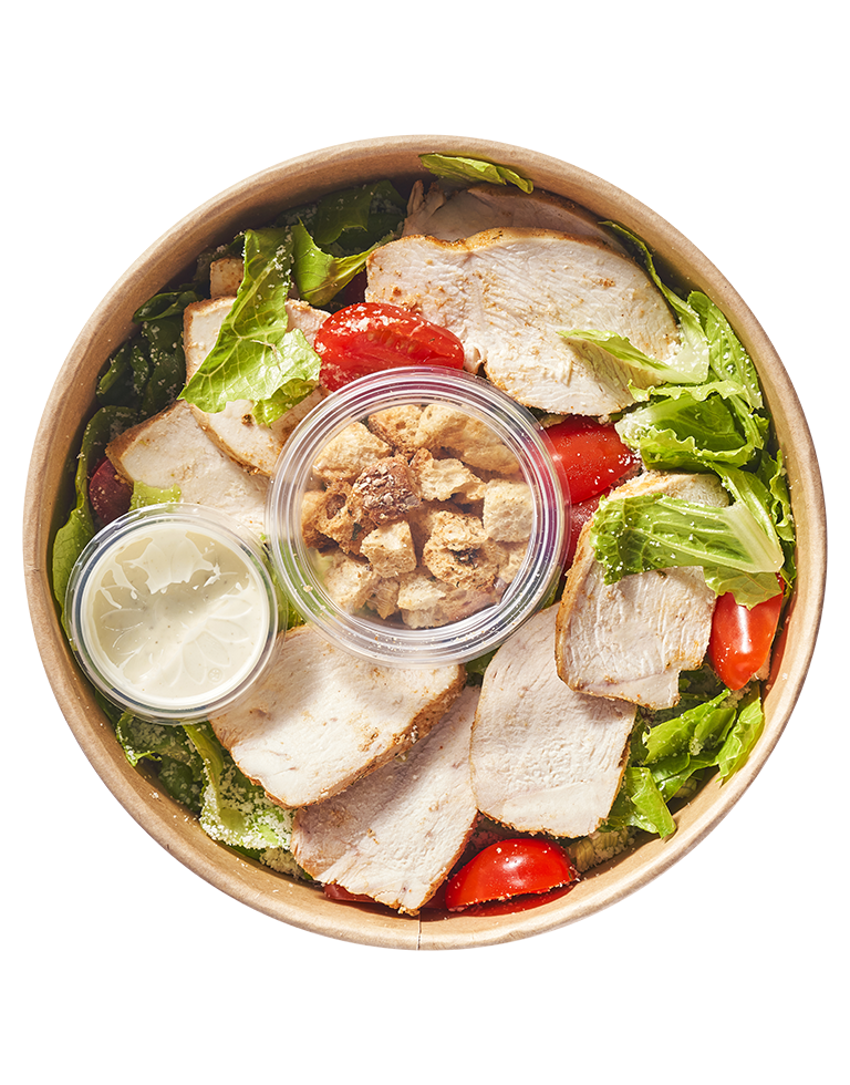 Sałatka cezar z kurczakiem