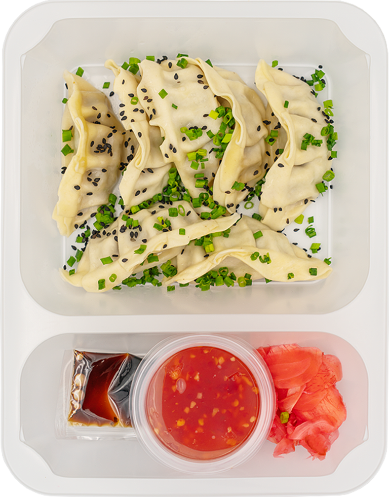 Pierożki gyoza z kurczakiem